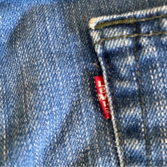 Levi’s XX Vintage Bootcut Low Rise Wide Leg Medium Wash Jeans Made USA SFCA: 32M - Picture 13 of 14